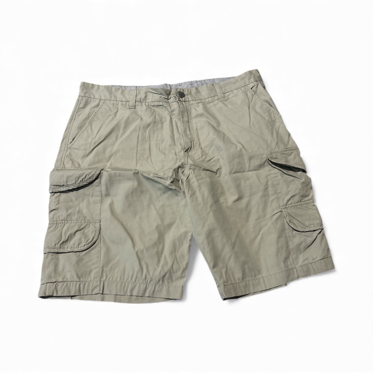 Calvin Klein Tan Solid Medium Wash Flat Front Car… - image 1