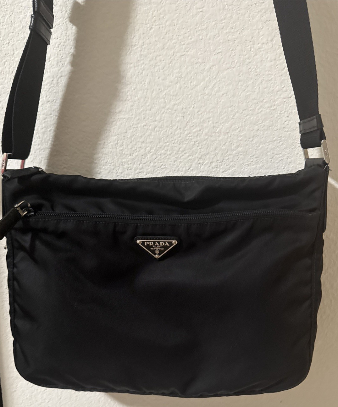 Authentic Prada Tessuto Nylon Camera Crossbody Ba… - image 17