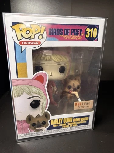 Funko POP Harley Quinn Broken Hearted #310 Vinyl Figure Birds Of Prey Box Lunch