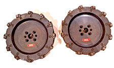 2 x Fräskopfe 300 mm rechts u. links Planfräser Messerkopf Fräser Metall Hertel