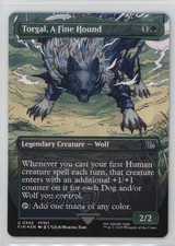 Torgal A Fine Hound (Borderless) Foil Magic: Universes Beyond: Final Fantasy FIN