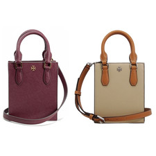 TORY BURCH Women's Emerson / Blake Mini Shopper Tote Crossbody Bag