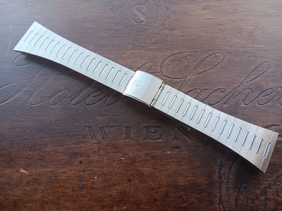 Roamer 18mm Vintage Stahl Band für Quartz Uhren NOS