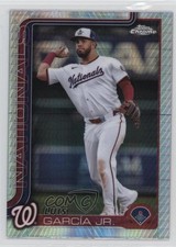 2025 Topps Chrome Prism Refractor Luis Garcia Luis García Jr #269 4k8