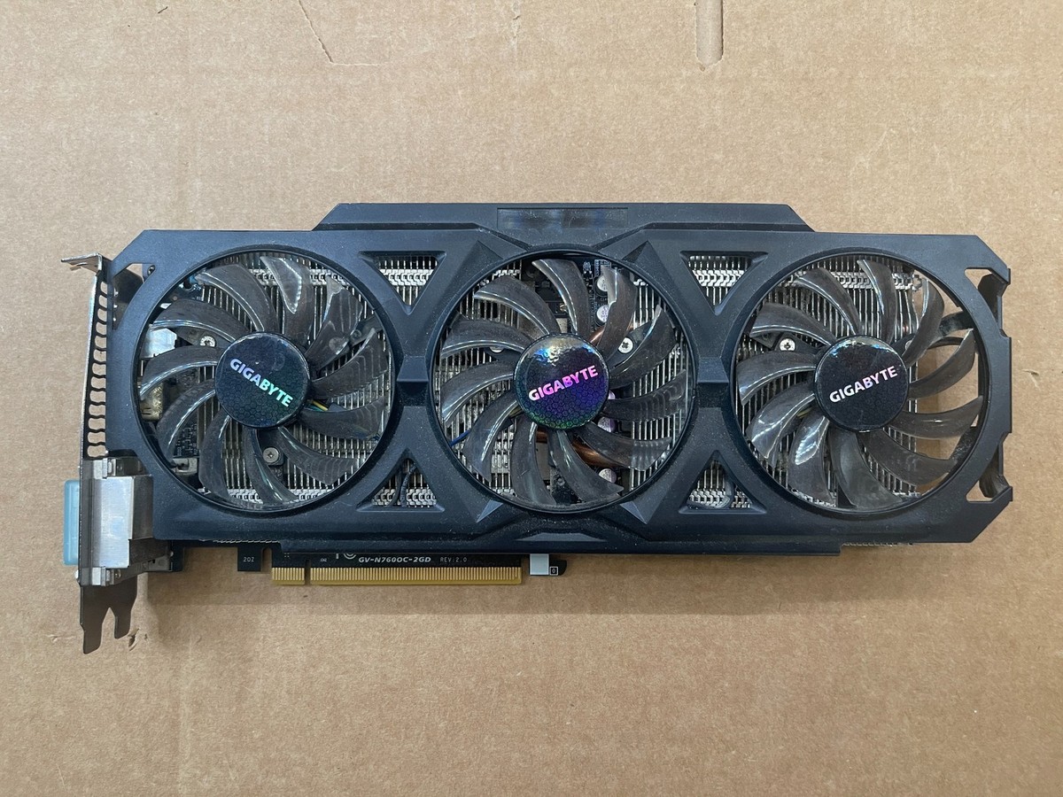 GIGABYTE WINDFORCE GEFORCE GTX760 2GB GDDR5 GV-N760OC-2GD PCIE