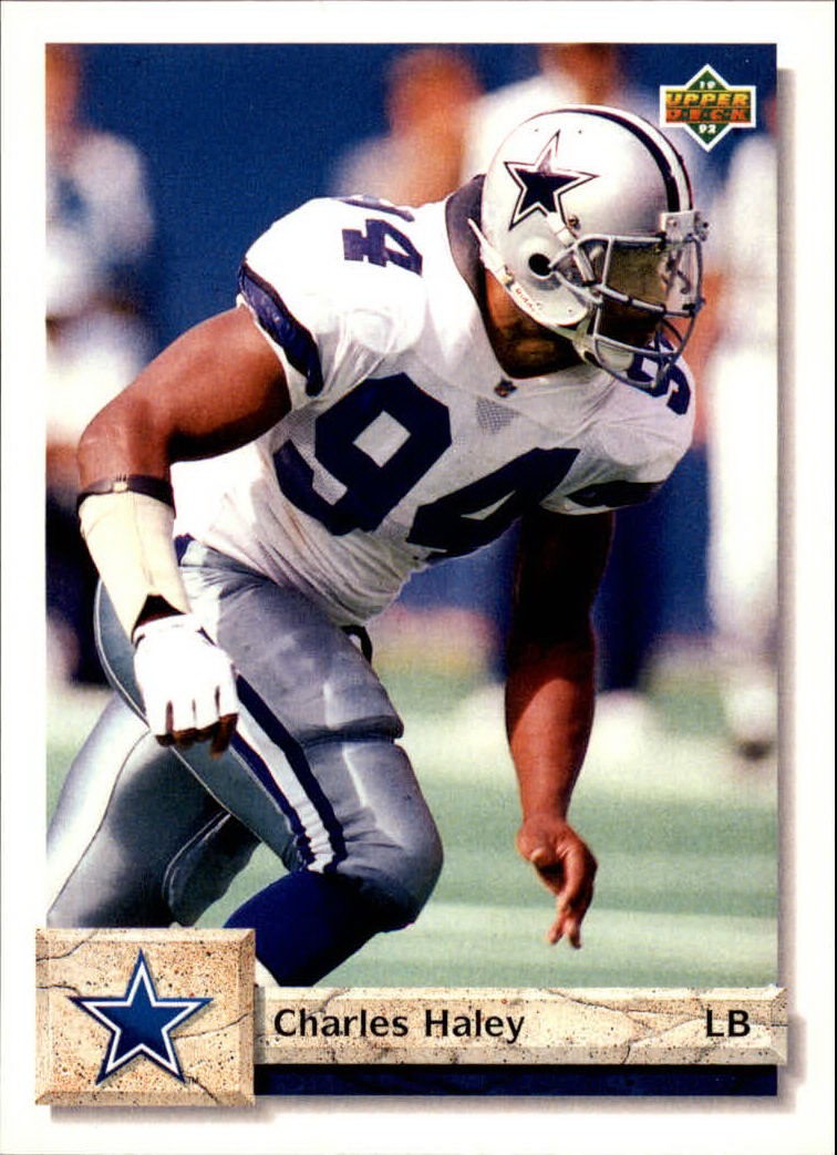 1992 Upper Deck Football Card #438 Charles Haley