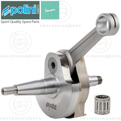 POLINI CRANKSHAFT FOR RACE CONE 19 EARLY FOR VESPA 125 ET3 SPRING