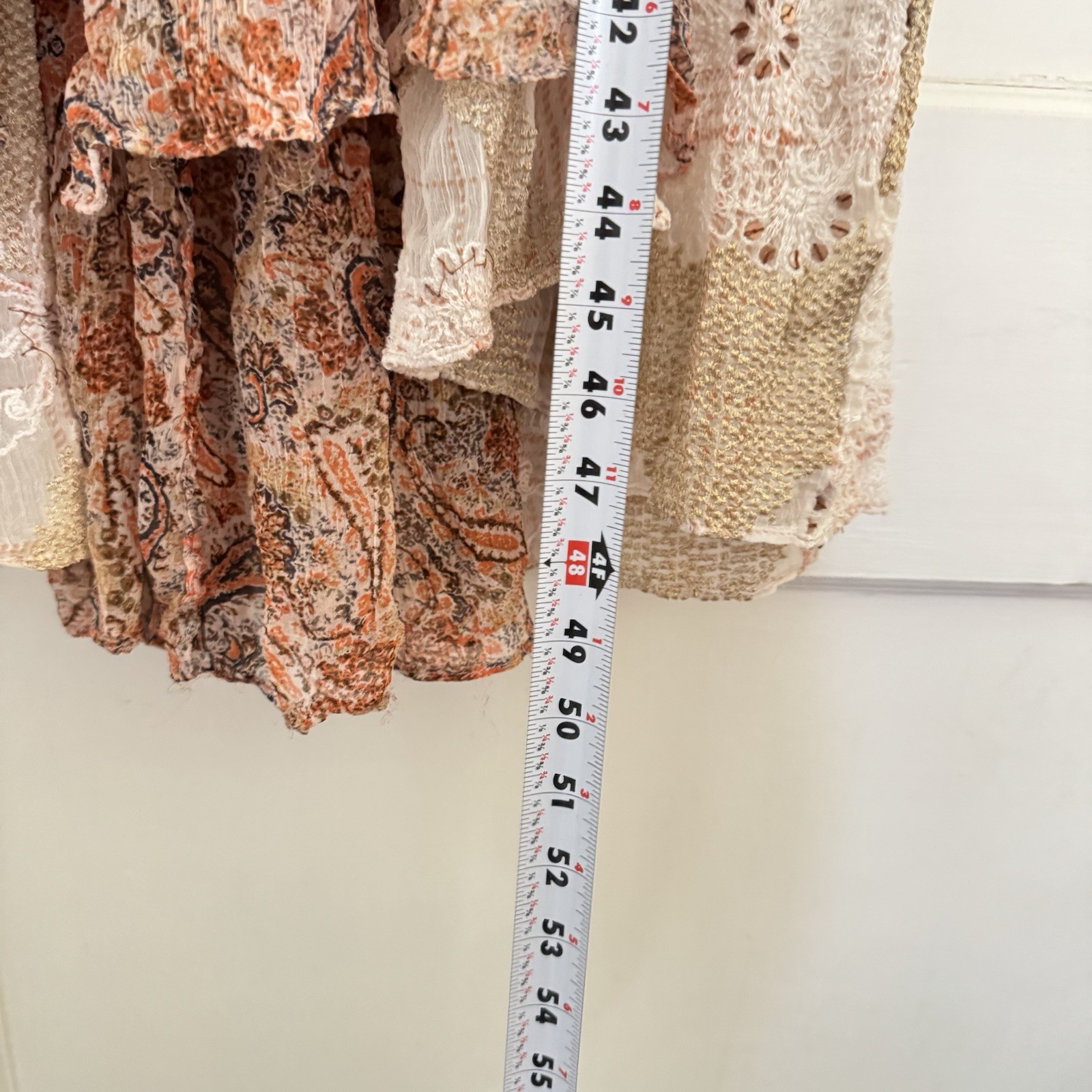 NWOT Festival Free People Dare To Dream Dress Blush Combo S SOLD OUT Whimsy image 10