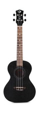 Luna Vintage Mahogany Tenor Ukulele - Black Satin