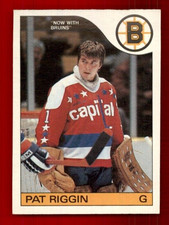 1985-86 O-Pee-Chee #136 Pat Riggin NMMT