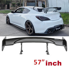 Glossy Black 57 Rear Spoiler Wing Truck Gt Style For Hyundai Genesis Coupe