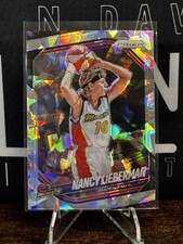 2025 Panini WNBA Prizm #34 Nancy Lieberman Silver Cracked Ice Prizm Mercury