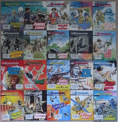 Commando Comics x 20 - Issue nos. 2560-2599