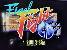 Final Fight CD (Sega CD SCD, 1993) COMPLETE CIB Authentic Tested & Cleaned! Tear