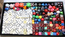 Large Lot of 250 Used Dice GC