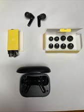 EarFun Air Pro 4 Adaptive Hybrid Noise Canceling Wireless Earbuds, Black