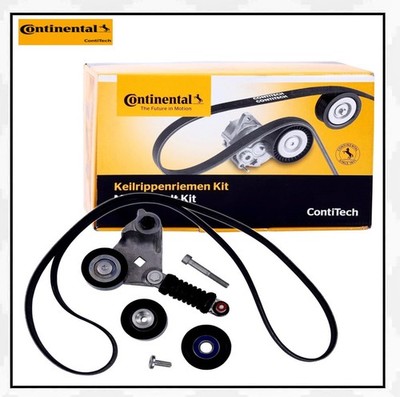 Conti 6PK1642K2 V-RIBBED BELT KIT WITH ROLLERS FOR Mondeo III Transit 2.0D