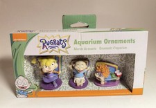 Nickelodeon Rugrats Aquarium Ornaments Angelica Tommy Chuckie New