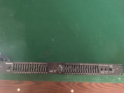 NUMARK EX-1500 Ex1500 Graphic Equalizer 15-band Stereo Rack Mount Used