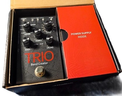 DigiTech Trio Band Creator Guitar Effects Floor Looper Pedal w Power ( OPEN BOX)