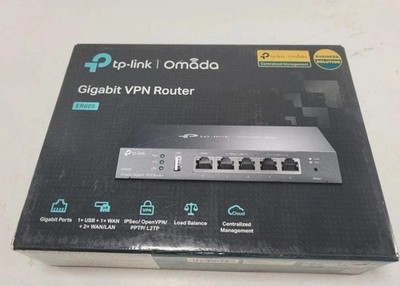 TP-Link Omada ER605 Gigabit VPN Router NIB Factory Sealed New