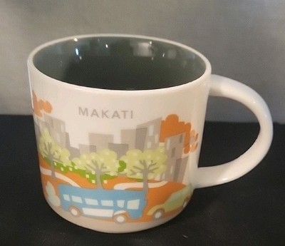 Starbucks Makati, Philippines You Are Here Mug, 14 oz. 