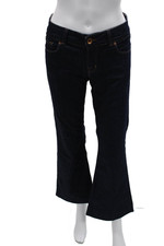 J Brand Womens Dark Blue Bootcut Jeans Mid Rise Size 28