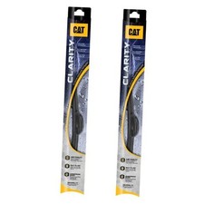 Clarity Wiper Blades 2-Pack , 26  22 Inch Pair for Front Windshield 