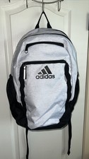 2023 Adidas Backpack Laptop Gray/Black Excellent Condition, Approx 13x19.5