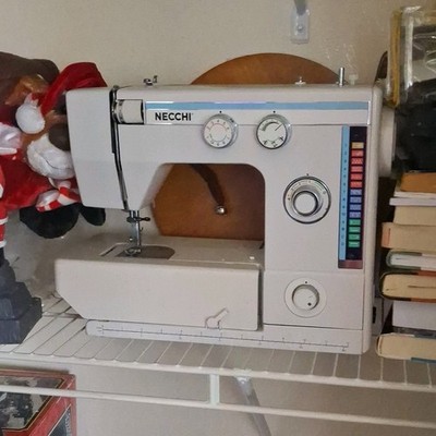 Necchi 4575 Electric Household Sewing Machine Free Arm Built-In Stitches
