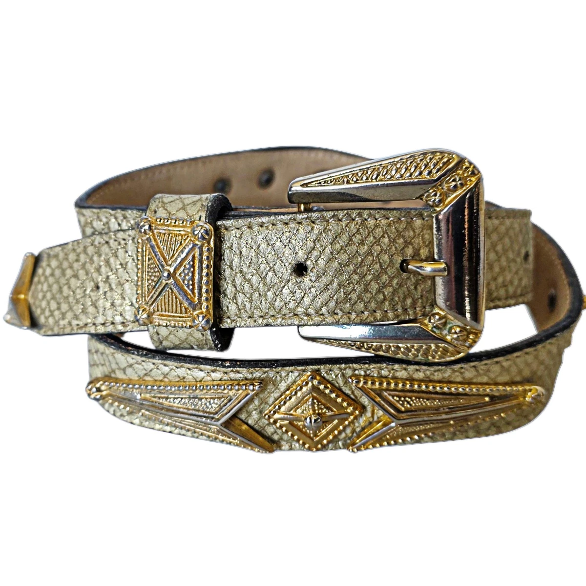 LEATHEROCK Gold Belts for Women for sale | eBay