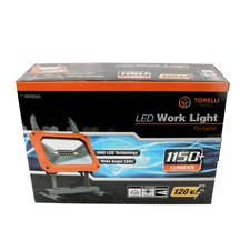 Torelli Tools LED Work Light 1150 Plus Lumens 120 Volt Wide Angle
