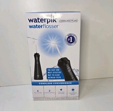 New Waterpik Cordless Plus Water Flosser White Rechargeable Portable ✅ Dental ✅