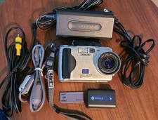 SONY Cyber-Shot DSC-S50 Compact Camera With Accessories From Japan