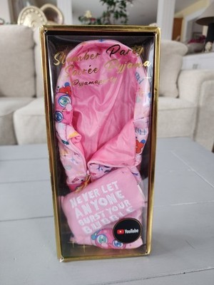 MGA Rainbow High Slumber Party Brianna Dulce Doll Pink Sleeping Bag