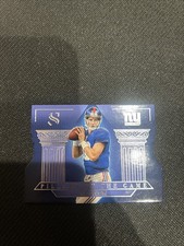 2025 Panini Silhouette Football #1 Eli Manning – Pillars of the Game Die Cut