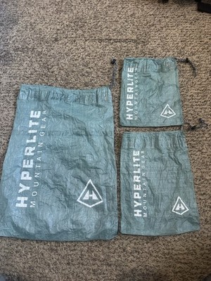 X3 HYPERLITE MOUNTAIN GEAR Drawstring Seems Pouches Zpacks Ultralight Six Moons