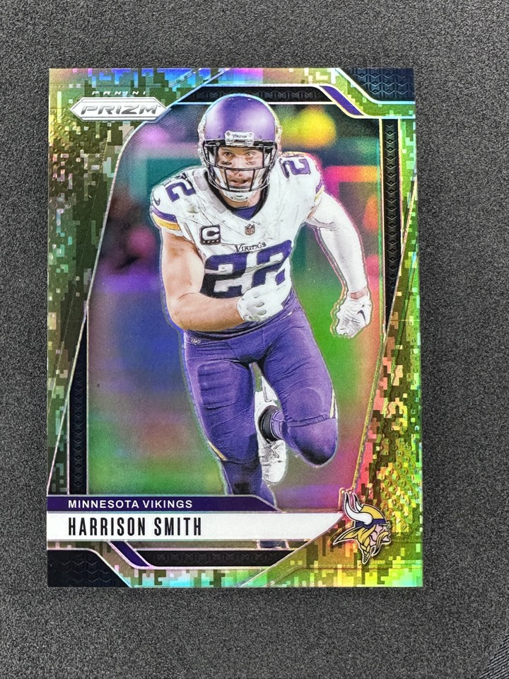 2024 Panini Prizm - Harrison Smith #190 Forest Camo Prizm 11/15 SSP Rare