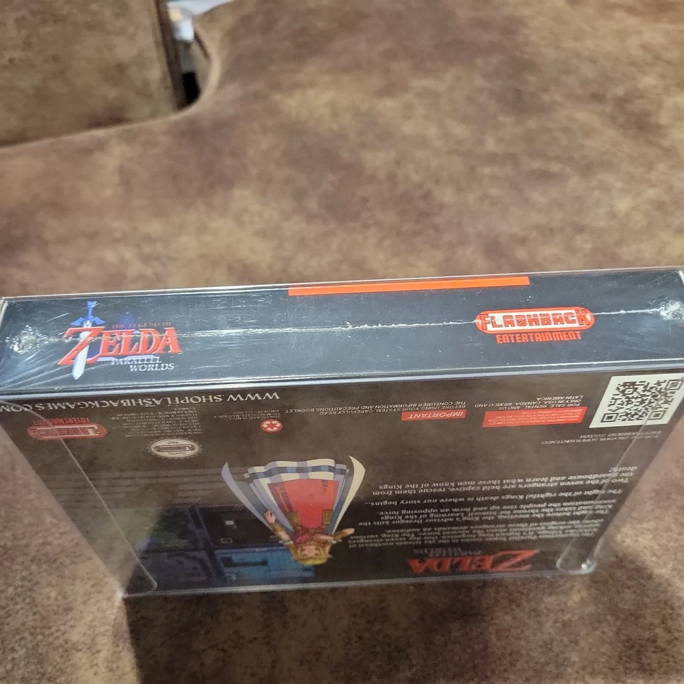The Legend of Zelda Parallel Worlds SNES Flashback Entertainment Nuevo Raro Sellado Foto 4 de 4