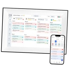 10.1 Inch Digital Calendar Chore Chart, Digital Picture frame White 10.1 Inches