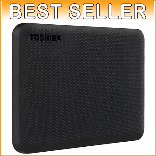 Compact 2TB Canvio Advance USB 3.0 Hard Drive - Stylish Protection for Your Data