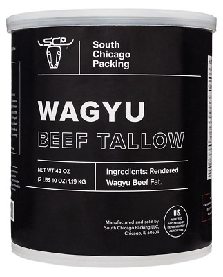 Wagyu Beef Tallow, 42 Ounces, Paleo-Friendly, Keto-Friendly, 100% Pure Wagyu