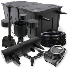 SunSun Filter Kit 90000L Pond 18W UVC NEO8000 70W Hose Skimmer Fountain