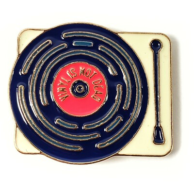 Vinyl Record Pin Pins Button 1 Retro Music 45 Enamel Records Pinback Gift Vinyl Record Pin Pins Button 1 Retro Music 45 Enamel Records Pinback Gift