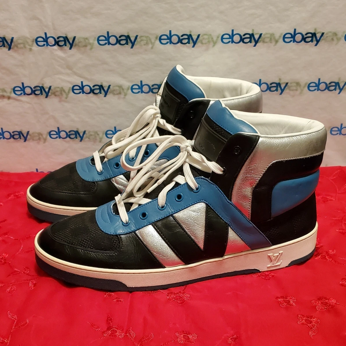 lv high top sneakers men's