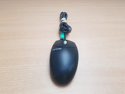 Original Logitech Compaq Kabelgebundene Maus - Schwarz - Nur Gerät (M-869)