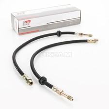 2 x BRAKE HOSE FOR MERCEDES-BENZ VIANO W639 FRONT - 550mm