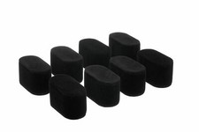 Set of 8 Black Velvet Watch Bracelet Pillows for Case Display Stand Lot of 40