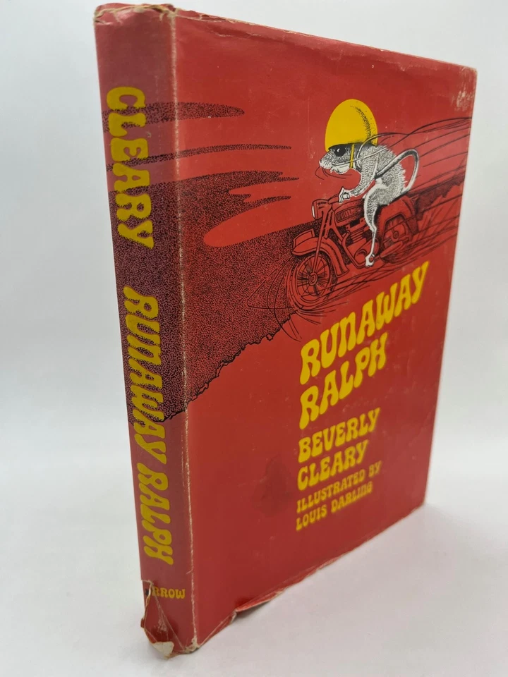 RUNAWAY RALPH by Beverly CLEARY, Louis Darling, 1970 First Edition hardcover dj Foto 2 de 4
