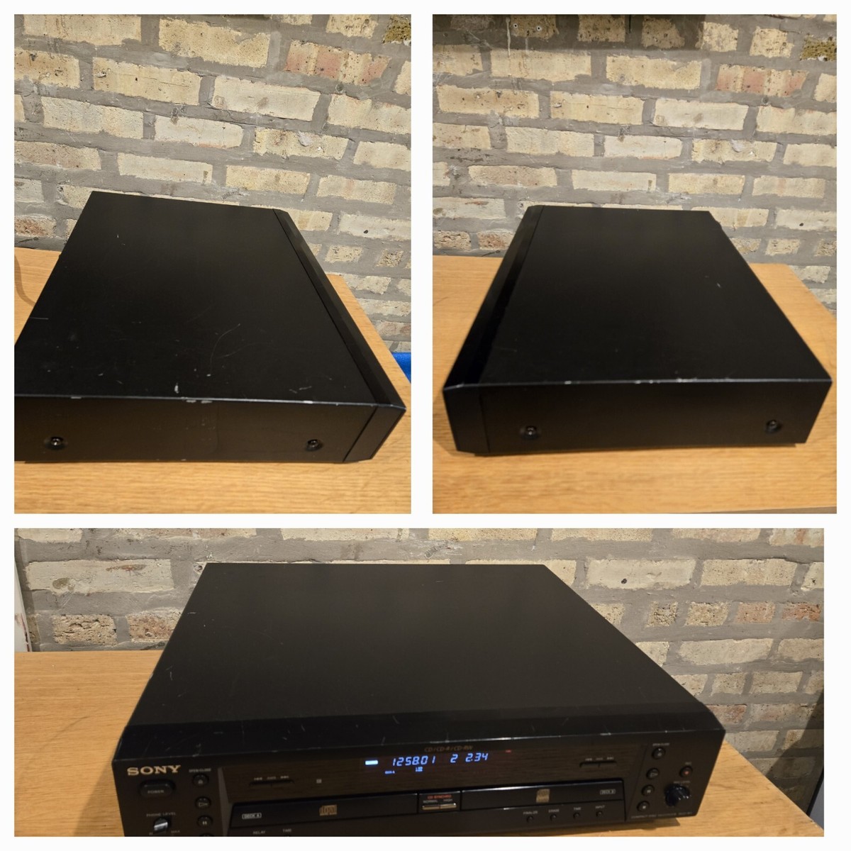 Sony RCD-W1 Dual CD Recorder w/remote ,,serviced,, Fully
